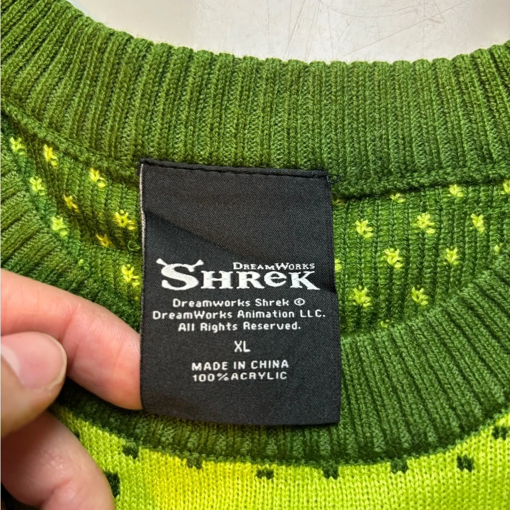 Shrek Christmas pulover sweater‎